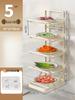 Multifunctional Wall-Mounted Foldable Kitchen Prep Rack