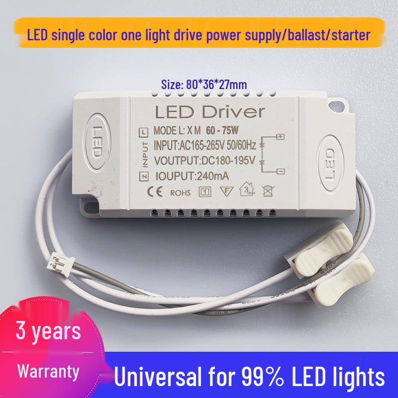 Universal LED Driver for Three-Color Ceiling Panel Light