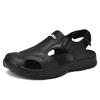 Men’s Open-Toe Outdoor Casual Beach Sandals, Breathable Openwork Design, Comfortable Walking Shoes