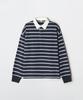 Seupao [Natural Cotton] Multi Stripe Rugby Tee_Splsg23C04