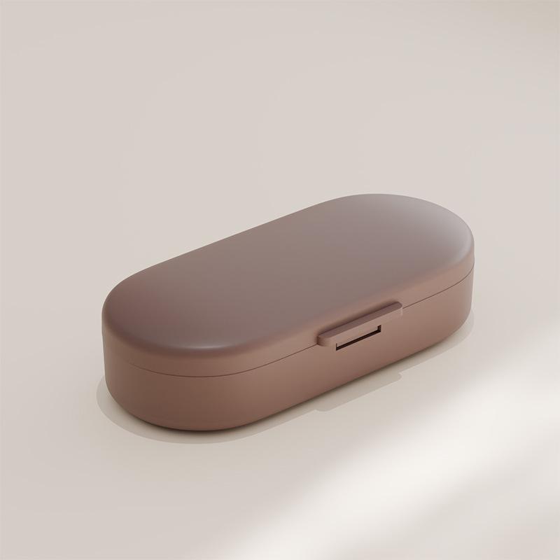 

Travel Mini Medicine Box: Light-Proof, Portable Pill Storage Compartment