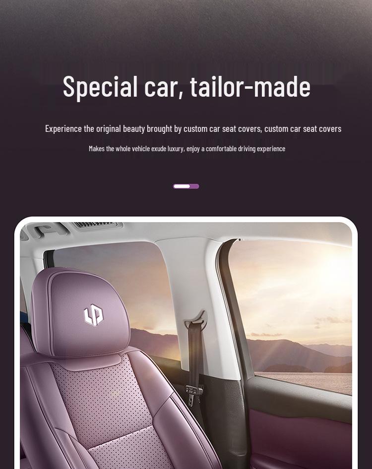 2026 Leapmotor C16 ZhiZun Edition 5-Seater Car Seat Cover with Extended Range 280 Lidar Special Cushion.