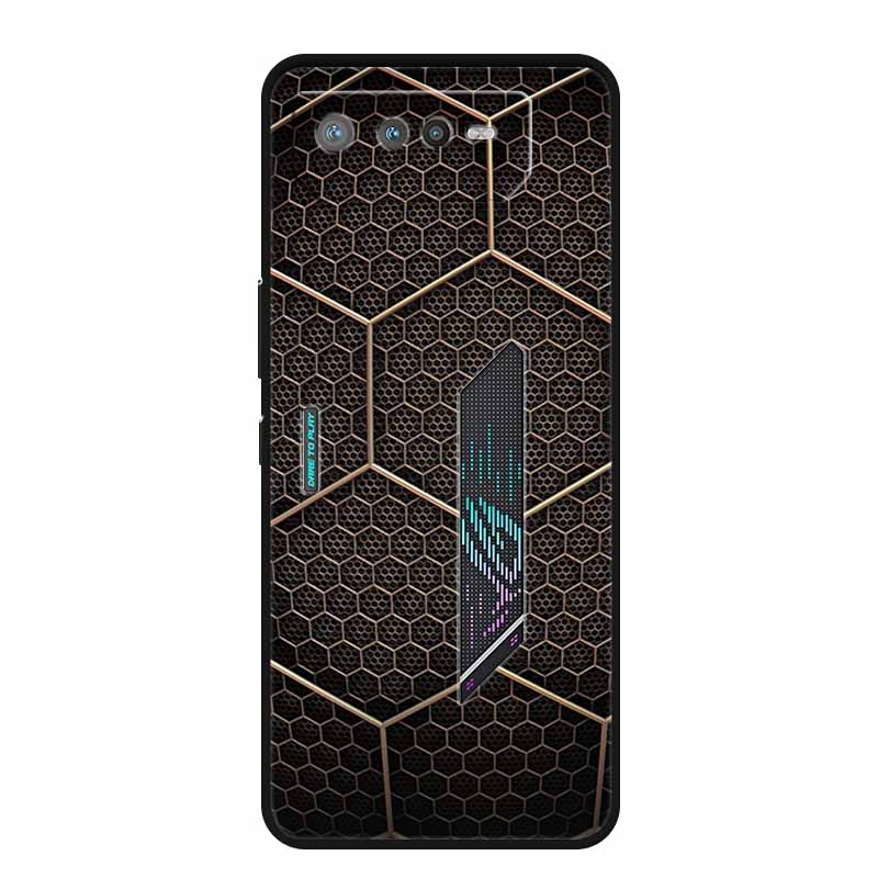 Für Asus ROG Phone 6 Hülle Luxus Silikon TPU Weiche Abdeckung Handyhülle für Asus ROG Phone 6 Pro Funda Rog6 Schutz Hülle Cartoon Hülle