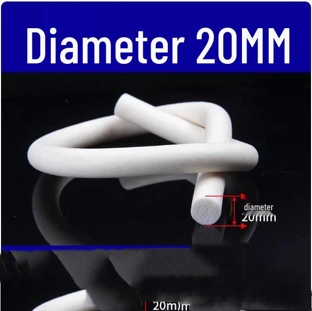 High-Temp Resistant Silicone Foam Rubber Strip - Anti-slip, Waterproof Sealing (2-5mm)