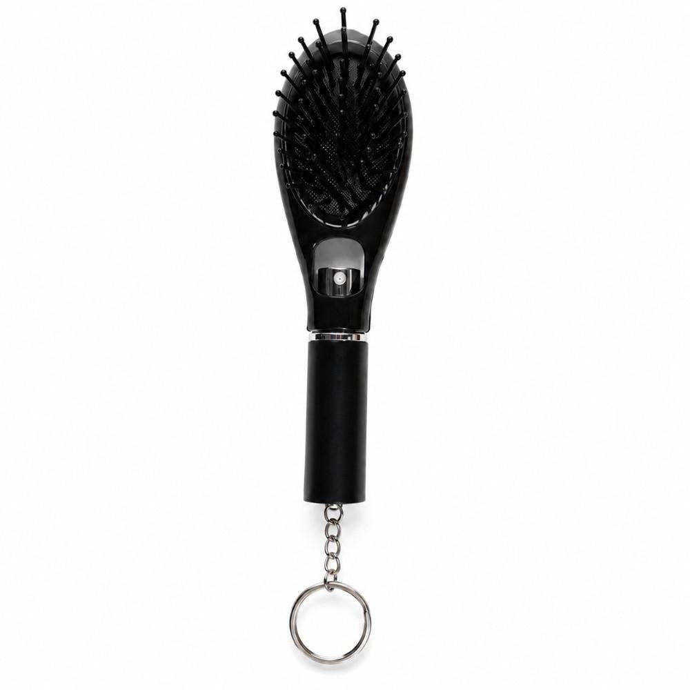 Hair Care Spray Massage Comb Multi-Function Hair Brush with Keychain Misting Hair Brush Outdoor