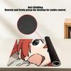Cute Anime Red Hair Girl Mouse Pad Large Computer Office Game Table Mats XXL Rubber Anti-slip Gaming Keyboard Long HD Desk Pads