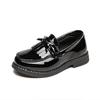 Girls' Autumn Solid Color Princess Single Shoes Girls' Performance Shoes Soft Soled Small Leather Shoes (W)
