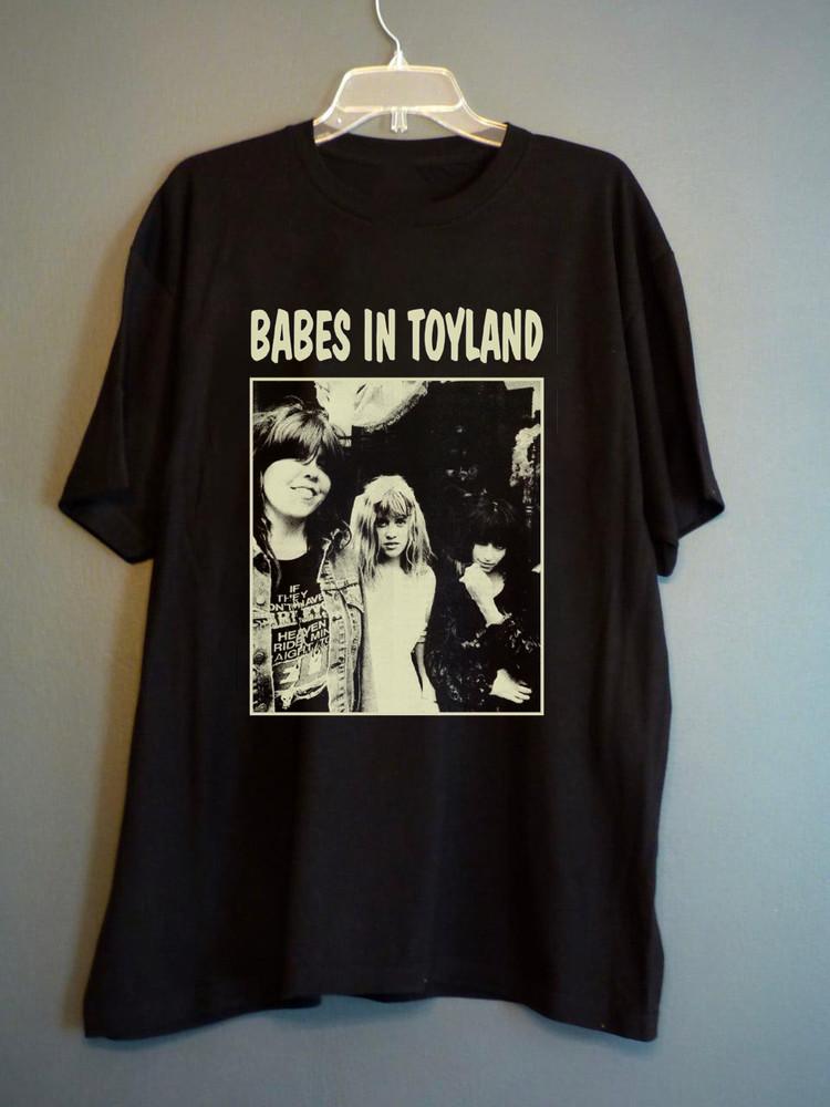 Постер-футболка с группой Babes in Toyland, унисекс, размеры от S до 5XL, CR585, футболка унисекс S