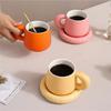 Kaffe- och mjölkmugg i keramik
