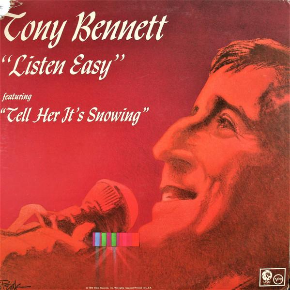 

LP Record TONY BENNETT - Listen Easy MV5094 MGM Records 1973 US Jazz Used