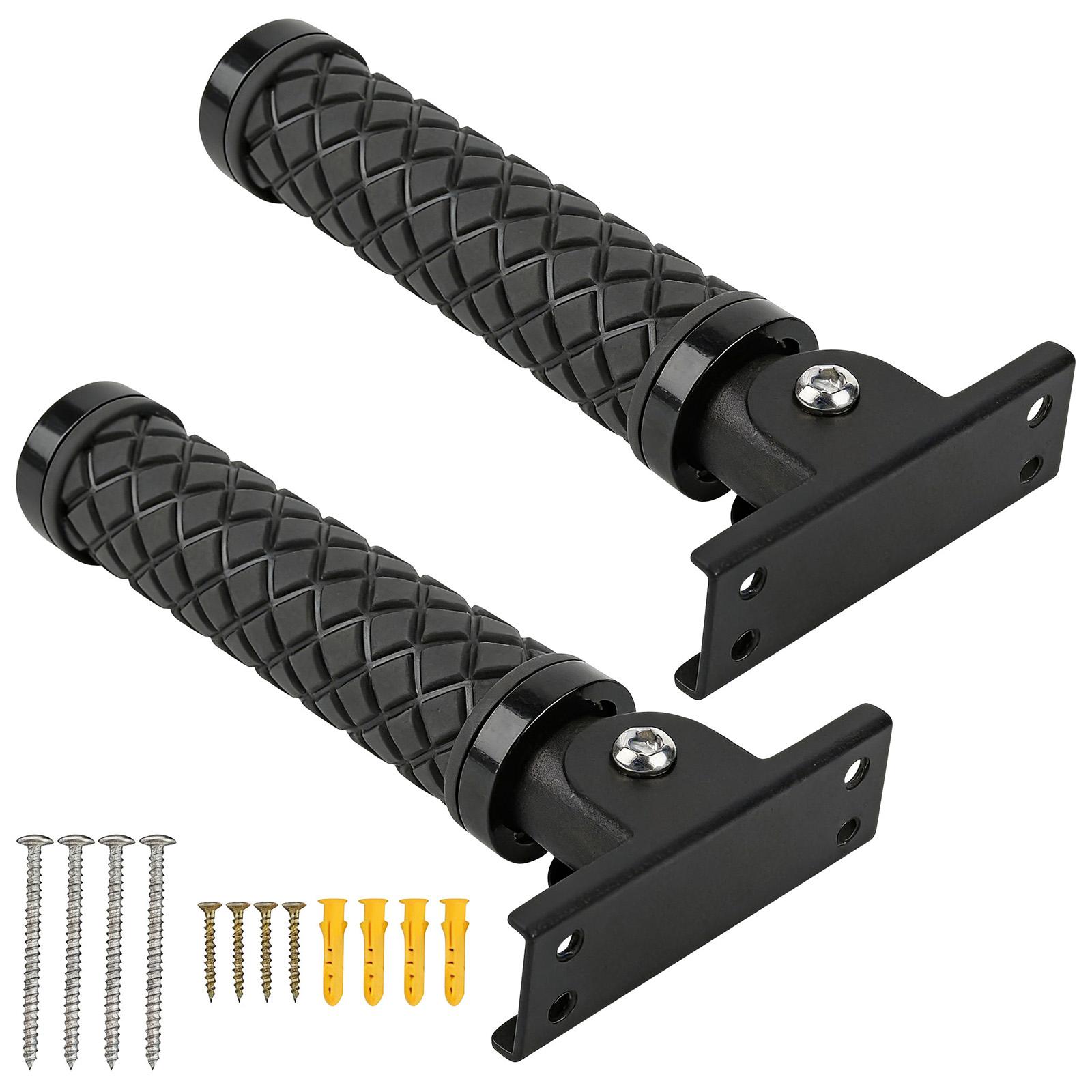 

2Pcs Doorway Flip Assist Handle Replacement Utility Handrail Nonslip Extended Stair Assist Grab Bar Easy to Install