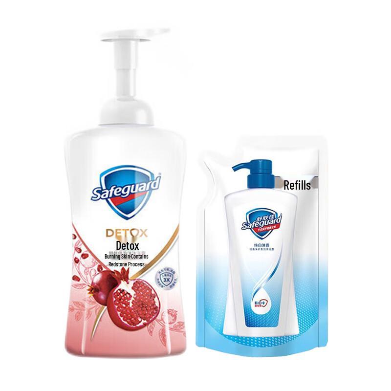 

Safeguard Red Pomegranate Foam Shower Gel