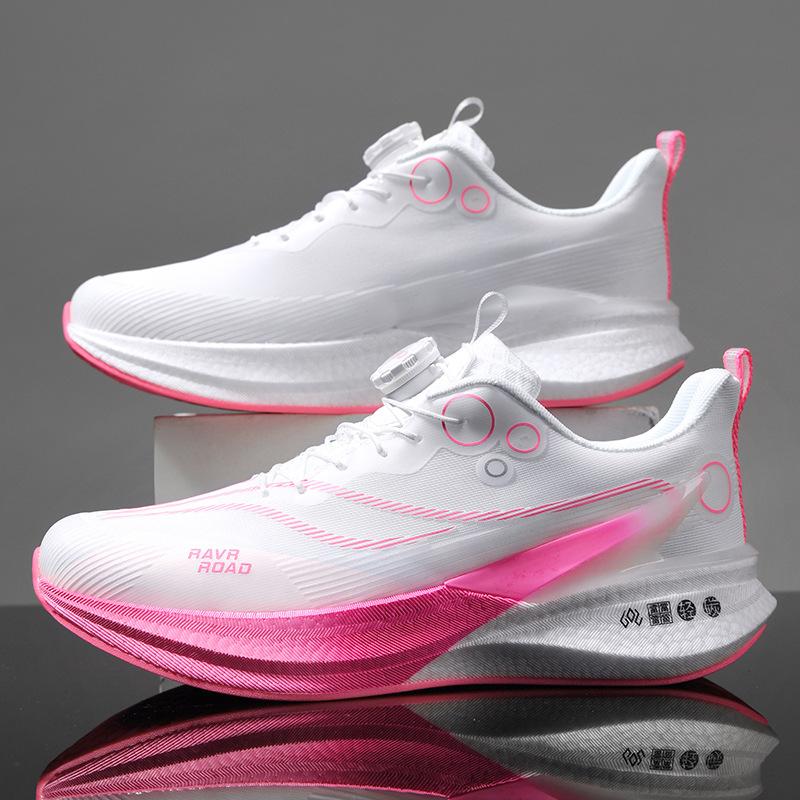 

Red Rabbit 8pro Running Shoes for Autumn Primary and Secondary School Students Shock Absorbed Rotating Button Racing Running Shoes for Women 35