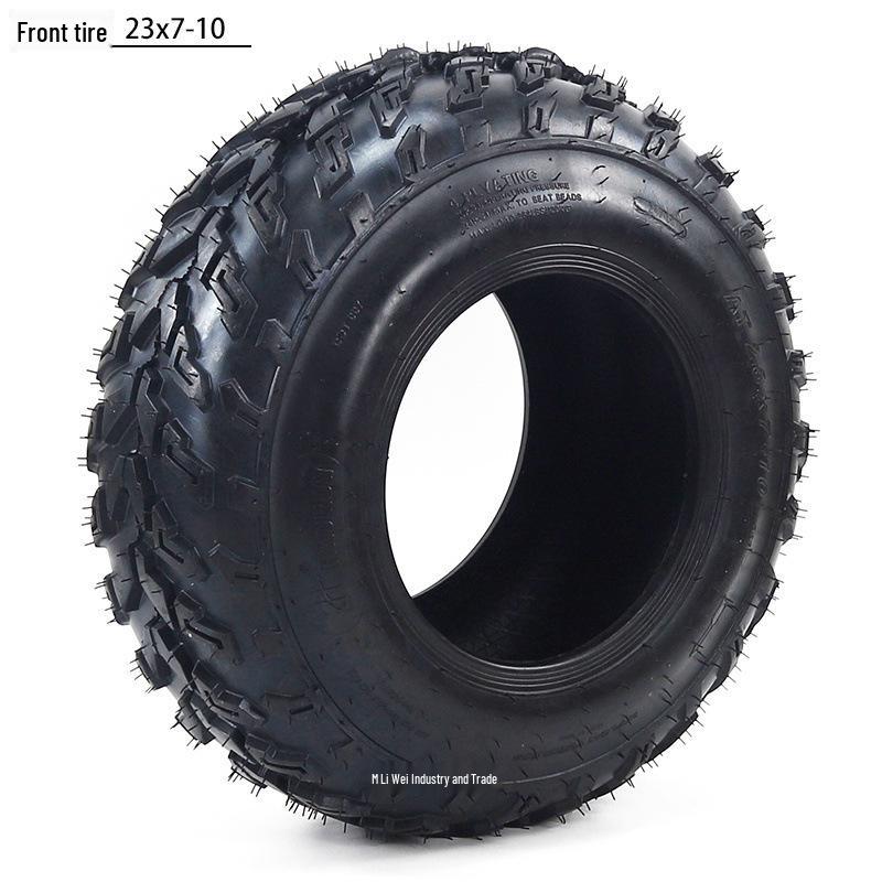 

ATV Off-Road Karting Accessories: 22X10-10 Inch Vacuum Tire & 23X7-10 Inch Tread