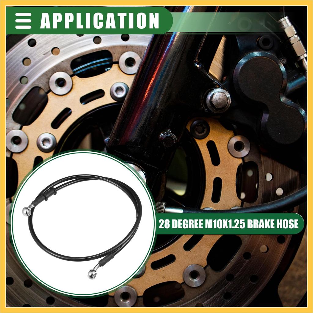 BULLSPANN Motorcycle Brake Hose Clutch Hose Oil Hose for Motorcycle