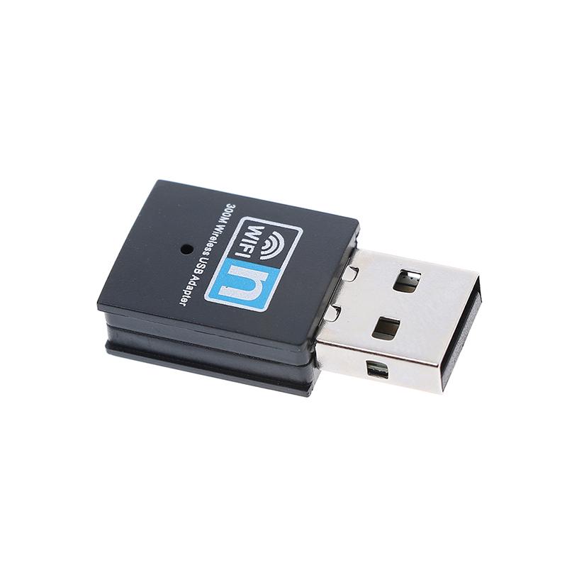 300Mbps Wireless Usb Wi-Fi Wlan Adapter 802.11 B/G/N Network Lan Dongle