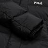 FILA Original Fashion Simple Versatile Casual Retro Comfortable Loose Warm Hooded Down Jacket Women outerwear F51W549905FBK