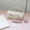 Portable Pen Bag Polka Dot Bow Design Stationery Pouch INS Stationery Organizer  School Office