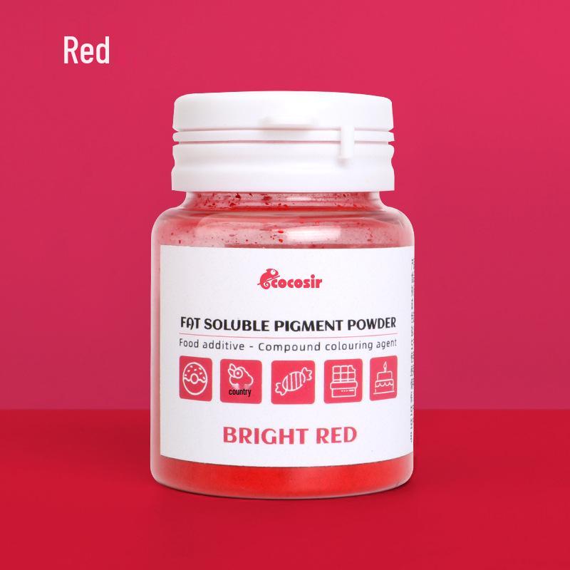 Chocolate Oil-Soluble Color Powder for Pastries, Mousse, Fondant, Lipstick & Macarons - 10g