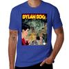 T-shirt DYLAN DOG abbigliamento estivo neri sublimi pesanti abbigliamento uomo