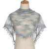 with Tassel Lace Scarf Sun Protection Flower Triangle Headband Sweet Printed Wraps  Seaside