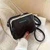 Korean Version Women's Bag, Multifunctional Solid Color Shoulder Bag, Zipper Closure, Large Capacity Multi-layer Handbag