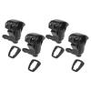 85381-30020 Car Windshield Washer Nozzles for Cor Olla Replacement, Black 4 Pcs