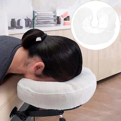 100/50 Stück Kopfstützenbezüge Passend Einweg Massage Gesichtsauflage Wiegenbezüge Vliesstoff Weicher Nacken Kissenbezug Schönheitssalon SPA Werkzeug