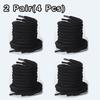 8MM Round Threaded Shoe Laces for Sneakers Thickened Shoelaces - Boots Precision Compilation Non Fading Accessories Shoestring
