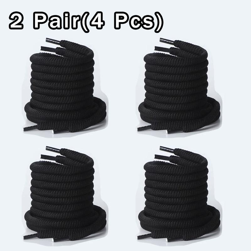 8MM Round Threaded Shoe Laces for Sneakers Thickened Shoelaces - Boots Precision Compilation Non Fading Accessories Shoestring