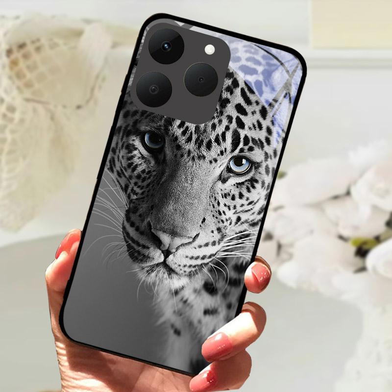 For Realme 15T 5G Phone Cases Back Cover Fundas Tempered Glass Shockproof Case For Realme15T RMX5111 Shell Coque Capa Bumper