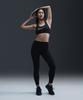 Nike Dri-Fit One Seamless Front High-Waisted Full-Length Leggings W - Black / Hj9196-010