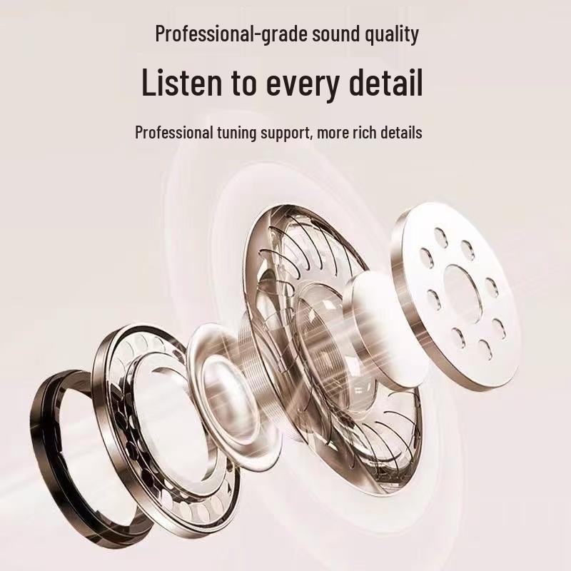 2025 New Model Bone Conduction Bluetooth Headphones: Wireless In-Ear Clip, High-End, Long-Wearing, Pain-Free Audio Experience