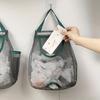 Large Capacity Kitchen Wall-mounted Garbage Bag Storage Artifact Plastic Bag Storage Bag Hanging Shopping Bag Storage Bag Storage Hanging Bag
