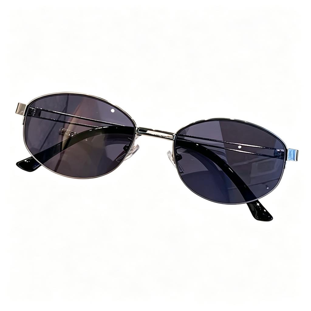 Xiaomi Glasses for Woman, Man Sunglasses – Oval Metal Frame UV400 Sunglasses, Fashionable Outdoor Sun Glasses