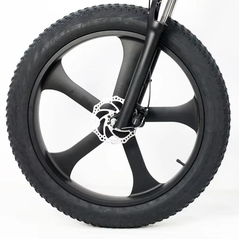 Neuer YX90M 1000W Motor 48V 13,6AH Akku 26 Zoll Magnesiumlegierung Einrad Fatbike Elektrisches Mountainbike