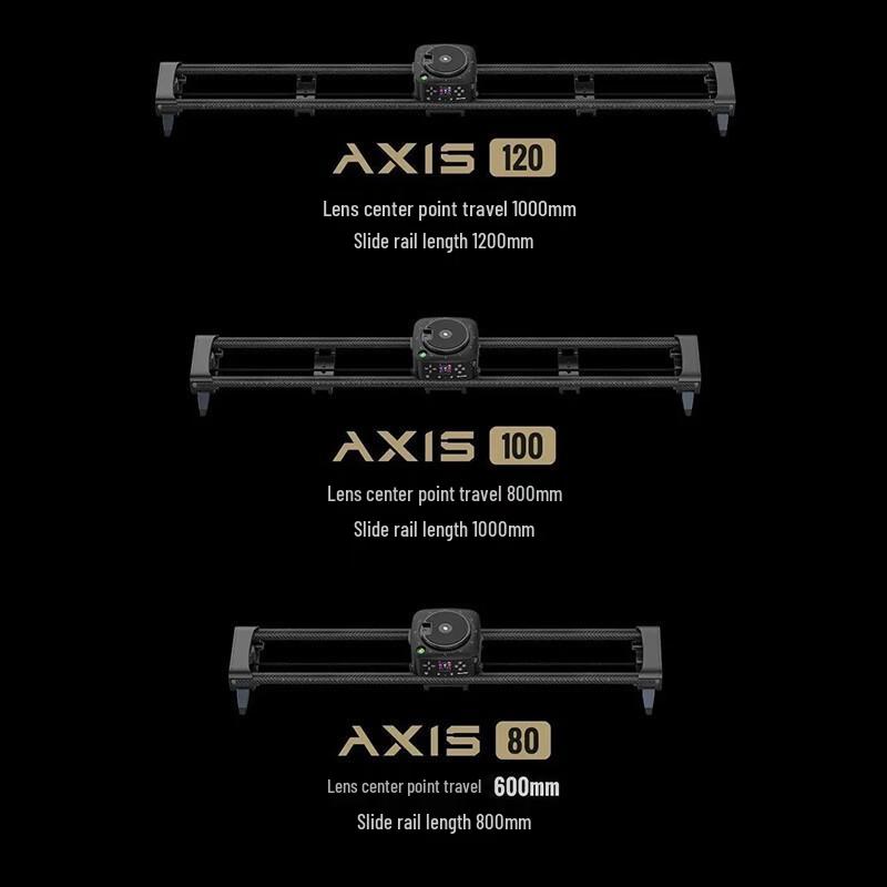 7-Pin AXIS Multi-Axis Carbon Fiber Camera Track with Physical Button Control for DSLRs and Mirrorless Cameras
