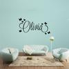 Fluture Scrisoare Wall Art Decal Sticker Mural Pepinieră Copii Dormitor Home Decor