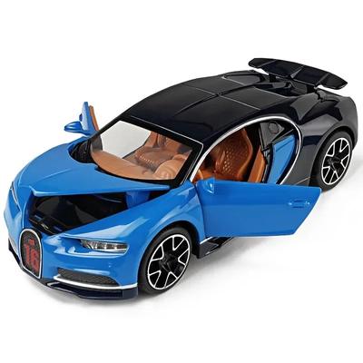 1/32 Bugatti Chiron Sports Car Metal Toy Alloy Car Diecasts & Toy Vehicles Car Model Sound