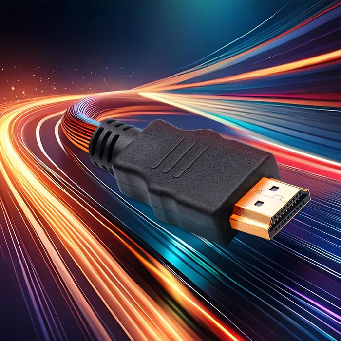 Qoltec Kabel HDMI v1.4 | Micro HDMI | High speed | 4K | 30Hz | GOLD | 3m