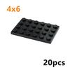 20pcs Compatible Assembles Particles 3032 4x6 Base Board Building Blocks Thin Figures Bricks Parts DIY Educational Tech Toys