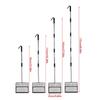 5 Part Extendable Handle Waste Tool With Integrated Attachment For Simple Pet And Poultry Waste Removal
