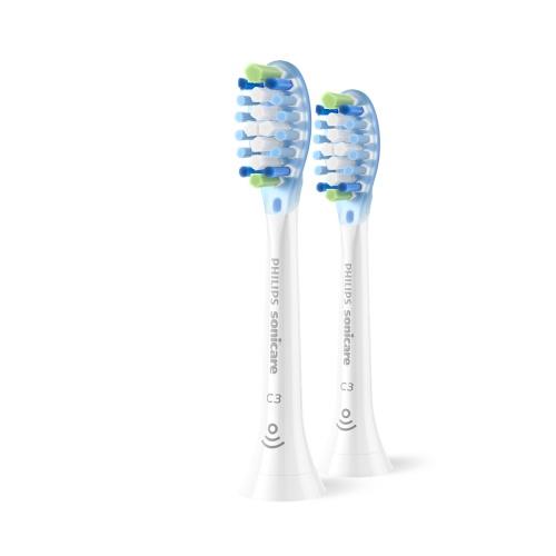 Philips Tandenborstelkoppen Sonicare C3 Premium Plaque Defence HX9042 - replacement brushhead - white