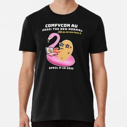 

Comfycon Au April 2022 Chicken Tenders Dark S to 5XL Made in the USA T-Shirt 2XL