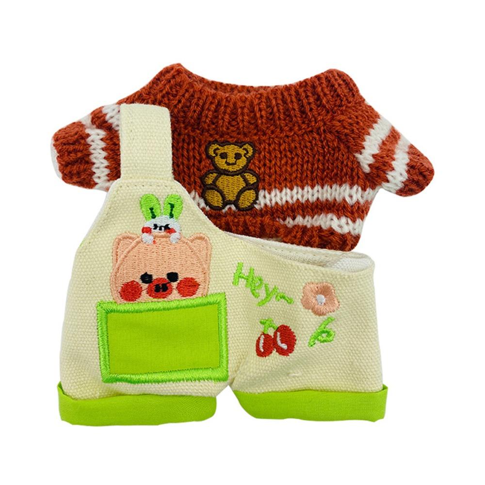 Replacement Outfit 20CM Cotton Doll Clothes Sweater Plush Toys Clothes Doll Accessory
