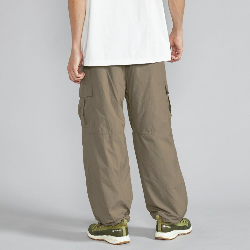 Mizuno Breath Thermo Thermal Mesh Cargo Wolf B2MFC501 Pants, Heat-Retaining, Water-Repellent, Beige,