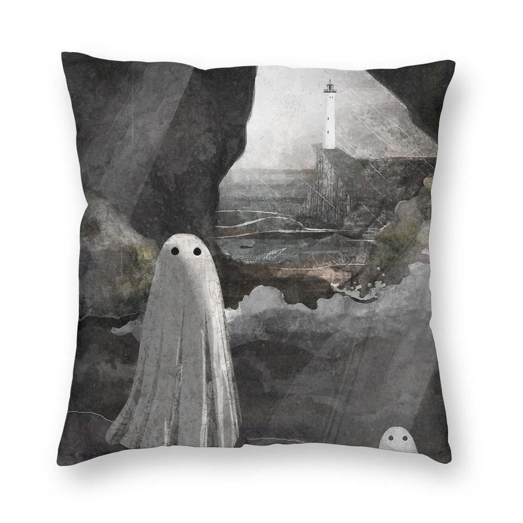 The Caves Are Haunted Square Pillowcase Polyester Linen Velvet Printed Zip Decor Throw Pillow Case Home Cushion Cover