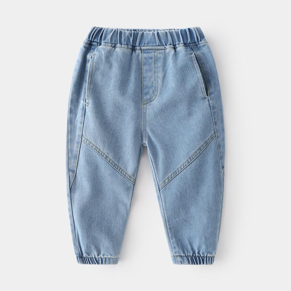Boys Denim Jeans Casual Long Pants Fashion Trousers Comfortable Everyday Clothing for Toddler and Kids