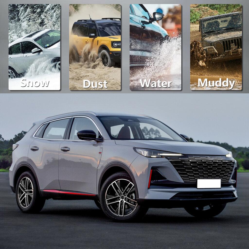 4X Splash Guards Mudguards Fenders Mudflaps Mud Flaps Mud Guards Front Rear For Changan CS55 MK2 UNI-S Saipa 441P 2021-2025