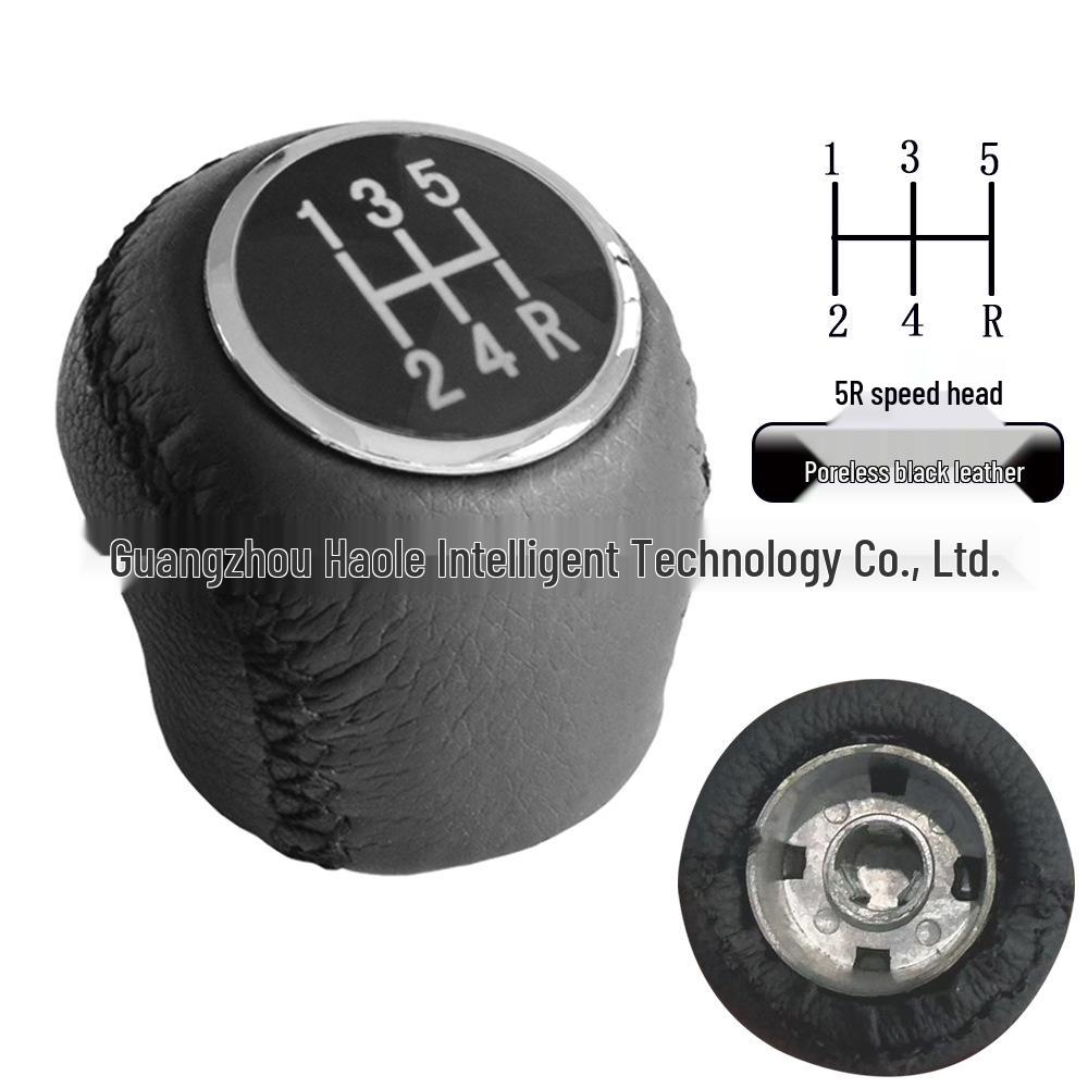 Leather Gear Shift Knob for Fiat Grande Punto 2006-2012 Manual Transmission